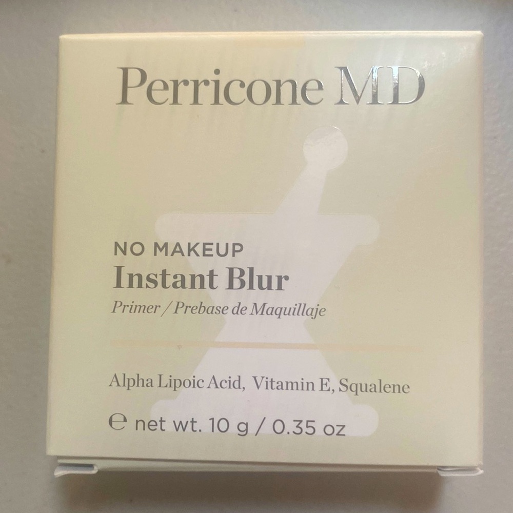 New in box Perricone MD no makeup instant blur primer 10g skin care primer